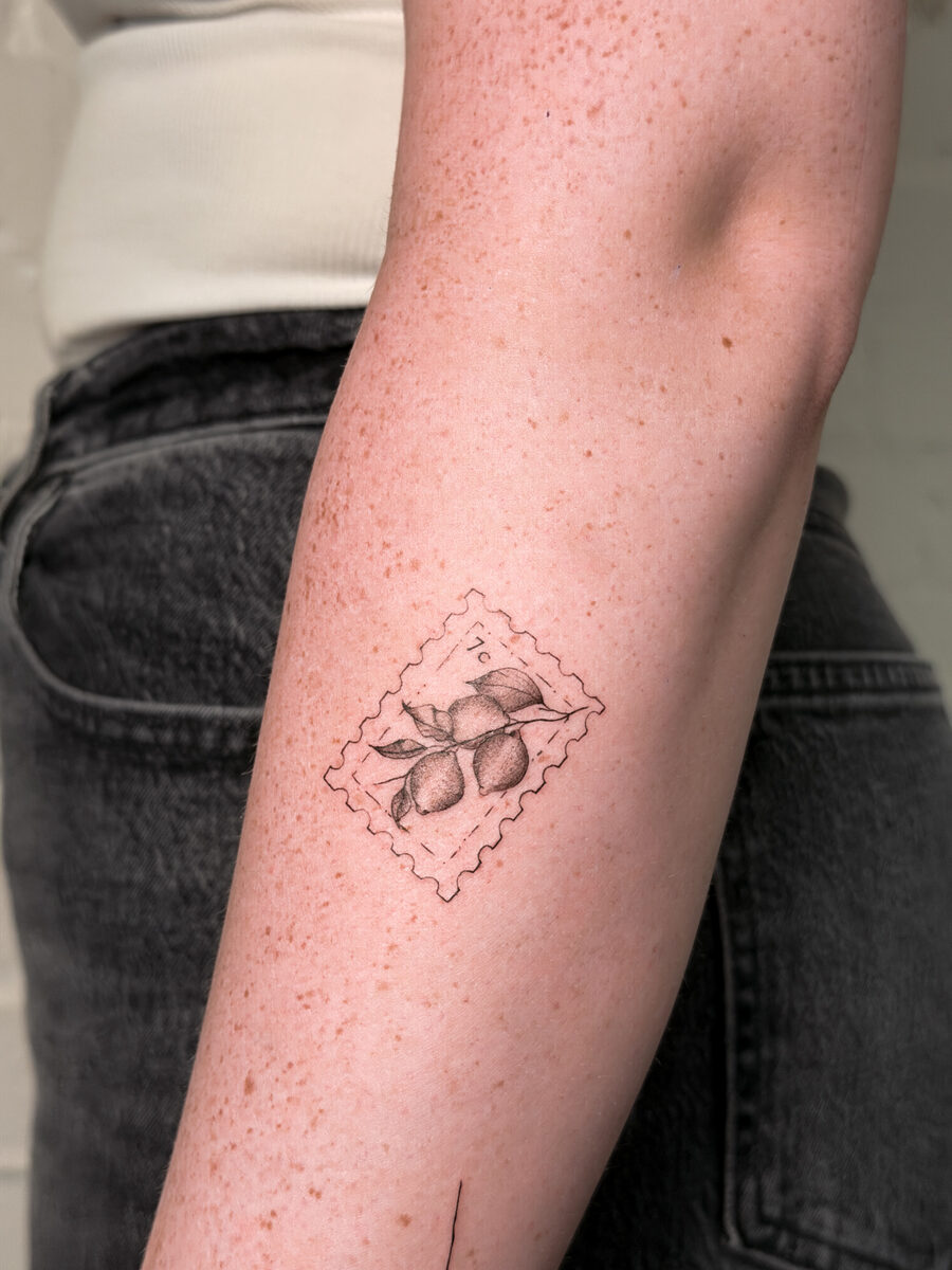 Zitronenzweig – Noir Ink by J
